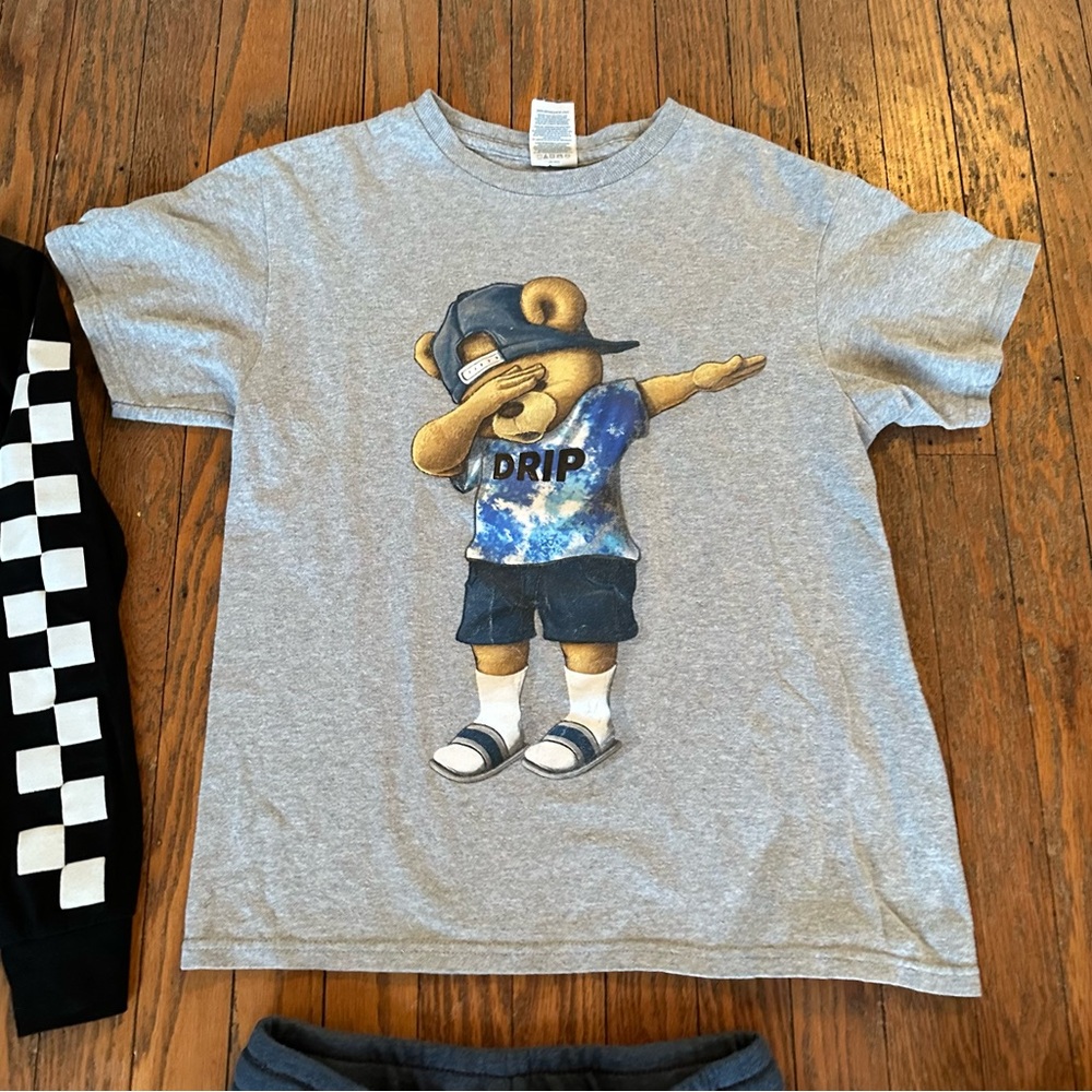 Boys Loungewear Bundle Sweatpants Sweatshirt Tees Casual‎ Athleisure M - Picture 9 of 16